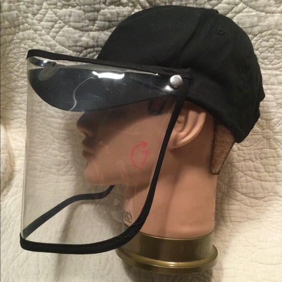 Six (6) BASEBALL CAPS with REMOVABLE SHIELD QTY 6 - Picture 2 of 8